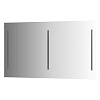 Картинка анонса товара «зеркало evoform ledline by 2122 с 3-мя встроенными led-светильниками 16 w 130х75 cм»