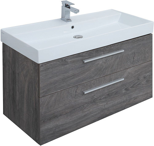 Тумба под раковину Aquanet Nova 100 дуб рошелье 00249923 Тумба под раковину Aquanet Nova 100 дуб рошелье 00249923