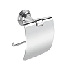 Держатель туалетной бумаги Colombo Hermitage B3391.CR с крышкой, хром