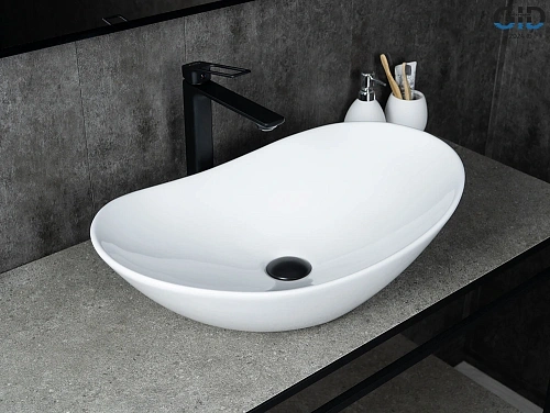 Раковина Gid N9811 51175 накладная белая 61x37x15 Раковина Gid N9811 51175 накладная белая 61x37x15