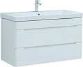Тумба под раковину Aquanet София 105 белый глянец (2 ящика) 00274116 Тумба под раковину Aquanet София 105 белый глянец (2 ящика) 00274116