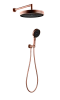 Душевая система Boheme CELL 427-BRB BRUSHED BRONZE