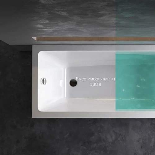 Акриловая ванна AM.PM Gem W93A-160-070W-A 160x70 см Акриловая ванна AM.PM Gem W93A-160-070W-A 160x70 см