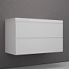 Тумба под раковину Style Line Манхэттен 100 см ЛС-00002356 подвесная, белый матовый Тумба под раковину Style Line Манхэттен 100 см ЛС-00002356 подвесная, белый матовый