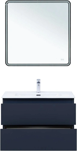 Тумба под раковину Aquanet Вега 2.0 80 маренго 00337949 подвесная Тумба под раковину Aquanet Вега 2.0 80 маренго 00337949 подвесная