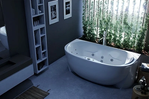 Акриловая ванна Aquatek Мелисса пустая с фронтальным экраном вклеенный каркас MEL180-0000031 Акриловая ванна Aquatek Мелисса пустая с фронтальным экраном вклеенный каркас MEL180-0000031