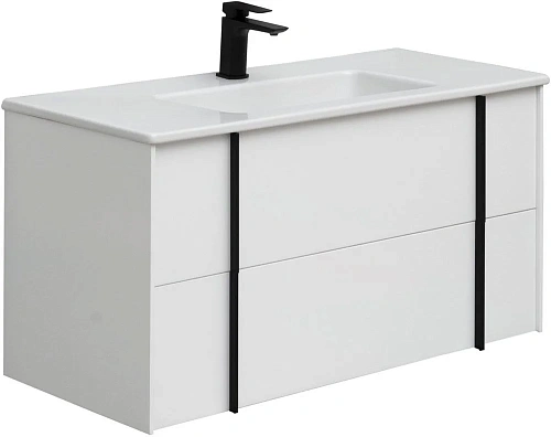 Тумба под раковину Allen Brau Reality 100 1.32007.WM белый матовый Тумба под раковину Allen Brau Reality 100 1.32007.WM белый матовый