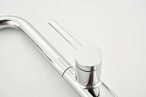 Смеситель для кухни AQUAme Cucina AQM9903CR с выдвижным изливом, с подключением к фильтру с питьевой водой, хром Смеситель для кухни AQUAme Cucina AQM9903CR с выдвижным изливом, с подключением к фильтру с питьевой водой, хром