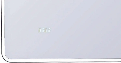 Зеркало Style Line Атлантика 80x80 с подсветкой и часами СС-00000671 Зеркало Style Line Атлантика 80x80 с подсветкой и часами СС-00000671