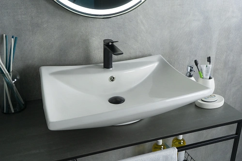 Раковина Gid N9111 51122 накладная белая 60x46x17 Раковина Gid N9111 51122 накладная белая 60x46x17