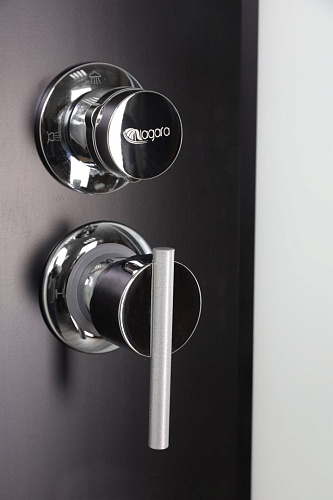 Душевая кабина Niagara Classic NG-6709-14BKG (1000х1000х2000)высокий поддон (45см) стекло прозрачное черные профиля 67091414BKG Душевая кабина Niagara Classic NG-6709-14BKG (1000х1000х2000)высокий поддон (45см) стекло прозрачное черные профиля 67091414BKG