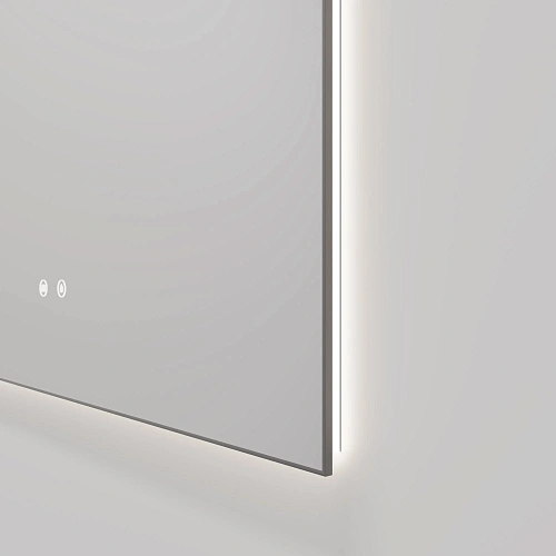 Зеркало Vincea LED VLM-4F120GM-2 1200х800 сенсорное, антизапотевание, вороненая сталь Зеркало Vincea LED VLM-4F120GM-2 1200х800 сенсорное, антизапотевание, вороненая сталь