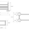 Полотенцедержатель Bemeta OMEGA 104205102 Полотенцедержатель Bemeta OMEGA 104205102