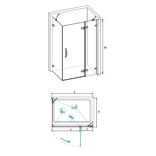 Душевой уголок RGW SA-41 800x1200 мм 02034182-11 хром-красный Easy Clean Душевой уголок RGW SA-41 800x1200 мм 02034182-11 хром-красный Easy Clean