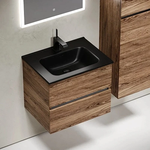 Тумба под раковину Sancos Urban UR60ECH 590х450х550 дуб чарльстон, подвесная Тумба под раковину Sancos Urban UR60ECH 590х450х550 дуб чарльстон, подвесная