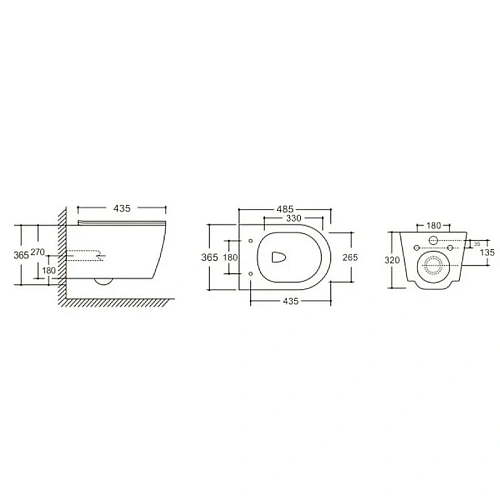 Унитаз подвесной Ceruttispa SELLA Aria MBF CT10016 безободковый, черный матовый, сиденье быстросъемное с микролифтом Унитаз подвесной Ceruttispa SELLA Aria MBF CT10016 безободковый, черный матовый, сиденье быстросъемное с микролифтом