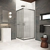 Душевой уголок Vegas-glass ZA Protec 70 11 Moru 700x700 мм, профиль оружейная сталь, стекло Moru Душевой уголок Vegas-glass ZA Protec 70 11 Moru 700x700 мм, профиль оружейная сталь, стекло Moru
