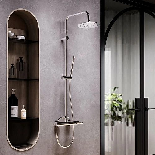 Душевая система Damixa Scandinavian Pure 936710000 хром Душевая система Damixa Scandinavian Pure 936710000 хром