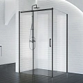 Душевой уголок BelBagno ACQUA-AH-1-140/90-C-NERO Душевой уголок BelBagno ACQUA-AH-1-140/90-C-NERO