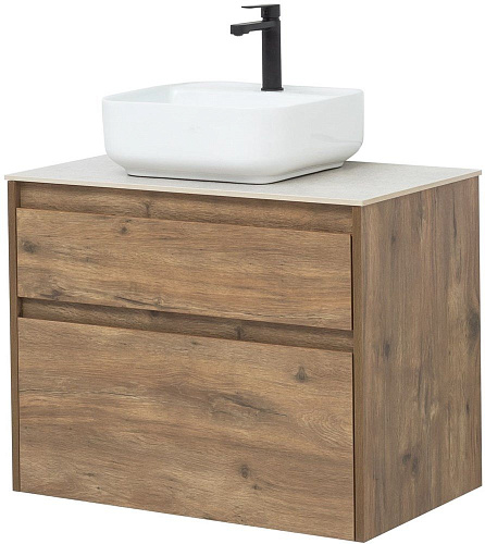 Тумба под раковину Aquanet Nova Lite 75 дуб рустикальный (2 ящика) 00249515 Тумба под раковину Aquanet Nova Lite 75 дуб рустикальный (2 ящика) 00249515