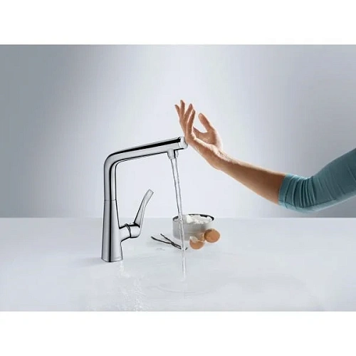 Смеситель для кухни hansgrohe Metris 14821000 Смеситель для кухни hansgrohe Metris 14821000