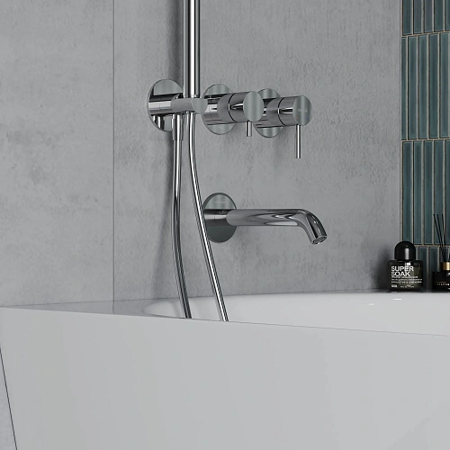 Душевая система AQUAme AQM8408CR хром Душевая система AQUAme AQM8408CR хром