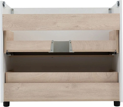 Тумба с раковиной Aquanet Ирис new 90 00342094 напольная белый глянец Тумба с раковиной Aquanet Ирис new 90 00342094 напольная белый глянец