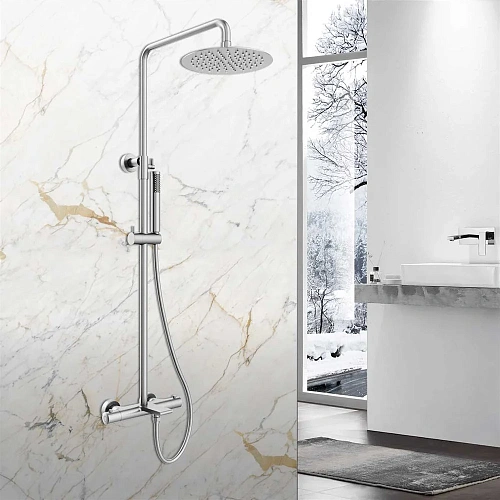 Душевая система Vincea Vogue VSFS-1V1TCH термостатическая, хром Душевая система Vincea Vogue VSFS-1V1TCH термостатическая, хром