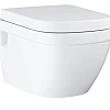 Унитаз подвесной GROHE Bau Ceramic альпин-белый (39703000) Унитаз подвесной GROHE Bau Ceramic альпин-белый (39703000)