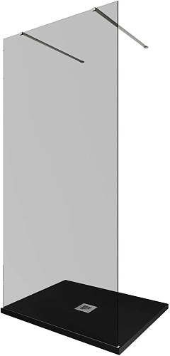 Душевая перегородка Allen Brau Infinity 2 100 3.21038.BA.T серебро брашированное Душевая перегородка Allen Brau Infinity 2 100 3.21038.BA.T серебро брашированное