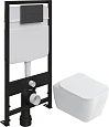 Комплект Унитаз подвесной STWORKI Монтре SETK3204-2616 безободковый, с микролифтом + Система инсталл 559971 Комплект Унитаз подвесной STWORKI Монтре SETK3204-2616 безободковый, с микролифтом + Система инсталл 559971