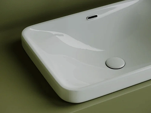 Раковина Ceramica Nova ELEMENT CN5041 белый встраиваемая Раковина Ceramica Nova ELEMENT CN5041 белый встраиваемая