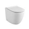 Картинка анонса товара «унитаз приставной grossman gr-pr4411s 570x360x410 белый безободковый с тонкой крышкой»