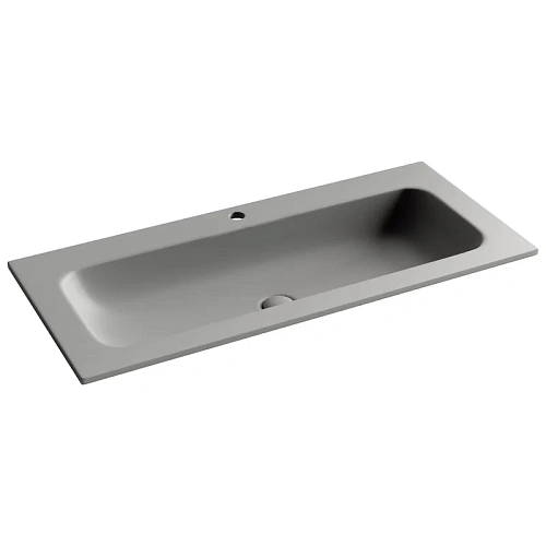 Раковина Ceramica Nova Grace CN7013MH 1010x457x137 мм мебельная, антрацит матовый Раковина Ceramica Nova Grace CN7013MH 1010x457x137 мм мебельная, антрацит матовый