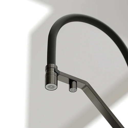 Смеситель для кухни Sancos Loro SC4007GG под фильтр, вороненая сталь Смеситель для кухни Sancos Loro SC4007GG под фильтр, вороненая сталь