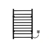 Полотенцесушитель электрический Vincea VTD-1LBE 50x80, черный, таймер Полотенцесушитель электрический Vincea VTD-1LBE 50x80, черный, таймер