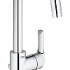 Смеситель для раковины GROHE Eurosmart New (23537002) с донным клапаном, L-size, хром Смеситель для раковины GROHE Eurosmart New (23537002) с донным клапаном, L-size, хром