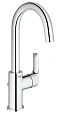 Смеситель для раковины GROHE Eurosmart New (23537002) с донным клапаном, L-size, хром Смеситель для раковины GROHE Eurosmart New (23537002) с донным клапаном, L-size, хром