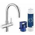 Смеситель для кухни Grohe Blue Pure с функцией фильтрации, хром (33249001) Смеситель для кухни Grohe Blue Pure с функцией фильтрации, хром (33249001)