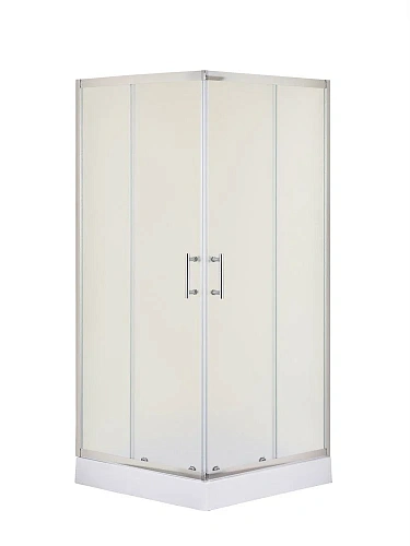 Душевой уголок Taliente 90x90x195см, квадратный, раздвижной, мат.стекло 6мм, хром.профиль TA-09092-1MP Душевой уголок Taliente 90x90x195см, квадратный, раздвижной, мат.стекло 6мм, хром.профиль TA-09092-1MP