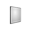 Зеркало BelBagno SPC-KRAFT-700-800-LED-TCH-WARM-NERO 700x32x900 мм с подсветкой сенсорным выключателем и подогревом Зеркало BelBagno SPC-KRAFT-700-800-LED-TCH-WARM-NERO 700x32x900 мм с подсветкой сенсорным выключателем и подогревом