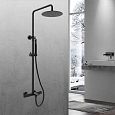 Душевая система Vincea Vogue VSFS-1V1TMB термостатическая, черный Душевая система Vincea Vogue VSFS-1V1TMB термостатическая, черный