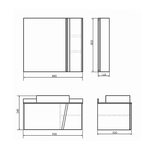 Тумба с раковиной Comforty Эдинбург-90 00004149881 бетон светлый с черной столешницей и раковиной Comforty 78189 Тумба с раковиной Comforty Эдинбург-90 00004149881 бетон светлый с черной столешницей и раковиной Comforty 78189
