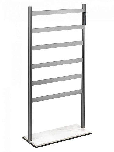 Полотенцесушитель электрический Wonzon & Woghand напольный, темный графит (WW-A406-GM) Полотенцесушитель электрический Wonzon & Woghand напольный, темный графит (WW-A406-GM)