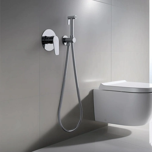 Гигиенический душ Aquatek БЕТТА AQ1119CR Хром, встраиваемый Гигиенический душ Aquatek БЕТТА AQ1119CR Хром, встраиваемый