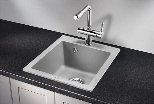 Кухонная мойка Granula 4201, АЛЮМИНИУМ, кварц 415х490 Кухонная мойка Granula 4201, АЛЮМИНИУМ, кварц 415х490