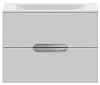 Картинка анонса товара «тумба под раковину am.pm spirit m70fhx0602wg33 60 см подвесная, с доводчиками, белая»