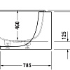 Акриловая ванна Duravit Luv 760433000AS0000 Акриловая ванна Duravit Luv 760433000AS0000