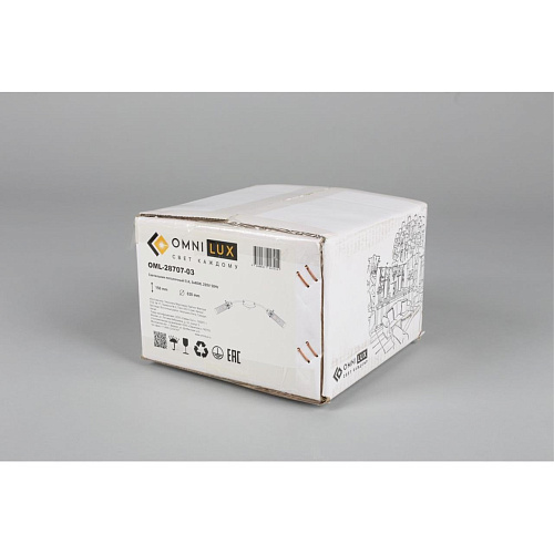 Люстра потолочная Omnilux Lavarone OML-28707-03 Люстра потолочная Omnilux Lavarone OML-28707-03