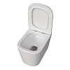 Унитаз подвесной Taliente Correto белый, с крышкой микролифт CR25200 Унитаз подвесной Taliente Correto белый, с крышкой микролифт CR25200